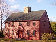 Nehemiah Royce House in Wallingford, Connecticut c. 1672 Nehemiah Royce House, Wallingford, Connecticut.JPG