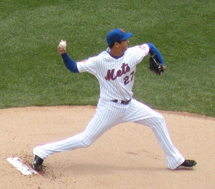 Figueroa with the Mets at Citi Field in 2009