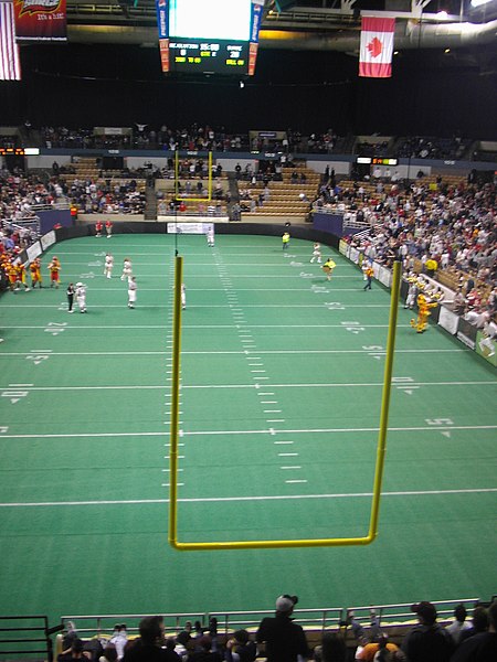 The DCU Center during a 2007 New England Surge game.