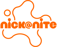 Nick at Nite's current logo as of September 19th, 2023 (In the US) Nick at Nite Splat 2023 (outline).svg