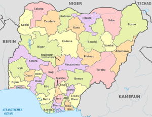 Nigerie: Sovereign state in Wast Africae