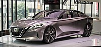 The Nissan Vmotion 2.0 Concept, which previewed the sixth-generation Altima