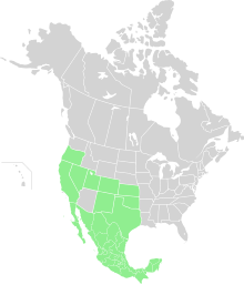 Kuzey Amerika Aralığı Argia nahuana.svg