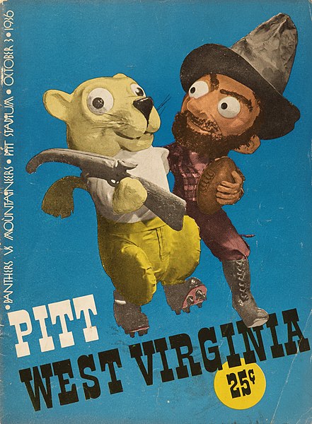 File:October 3, 1936 official football program for the Pitt versus West Virginia game.jpg