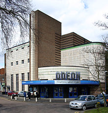 The former Odeon Cinema, Sutton Coldfield by Harry Weedon and Cecil Clavering, 1936. Odeon-Sutton-Coldfield.jpg