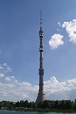 Miniatiūra antraštei: Ostankino televizijos bokštas