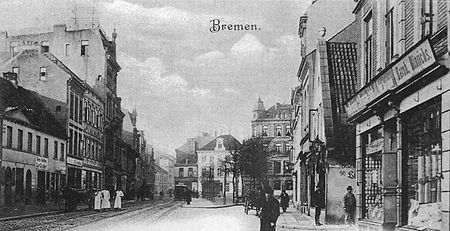 Ostertorsteinweg Bremen 1900