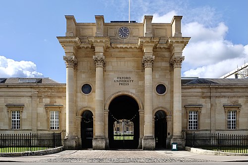 בניין הוצאת אוניברסיטת אוקספורד מרחוב וולטון
