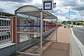 Bus shelter in Písek - Autobusová zastávka v Písku