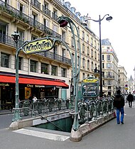 Acesso rue des Lavandières-Sainte-Opportune.