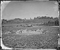 The hot springs for which Pagosa Springs, Colorado is named, 1874