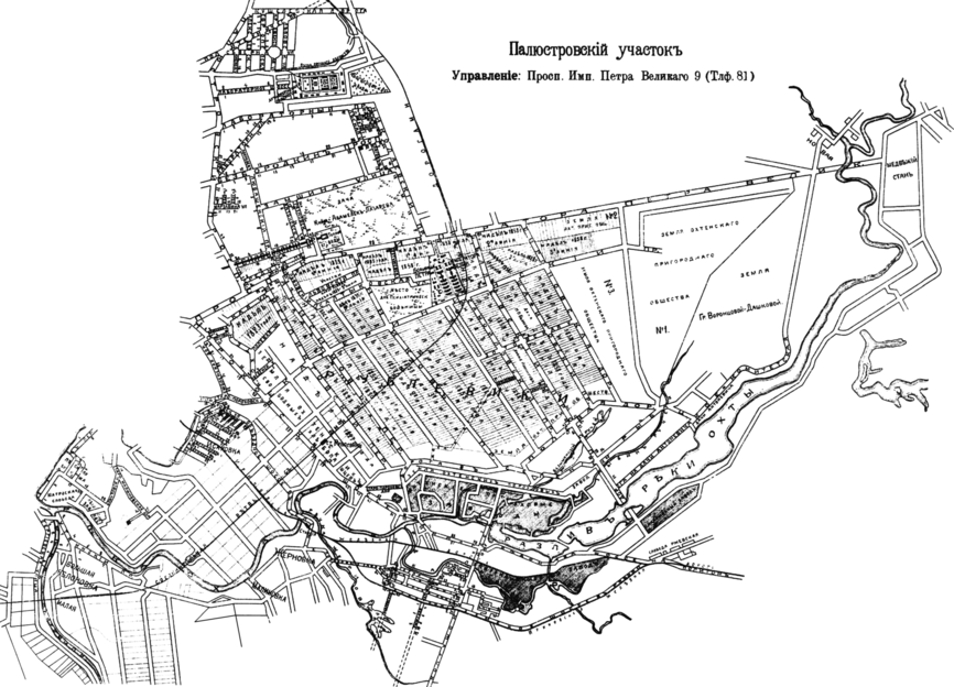 Участки санкт петербург. Исторический район Полюстрово на плане. Полюстрово исторические карты. Старая карта Полюстрово. Карта Охты СПБ 19 века.