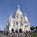 De Parisa Kiach Sacré-Cœur de Montmartre aus Château-Landon-Travertin