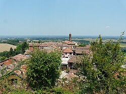 Skyline of Pecetto di Valenza