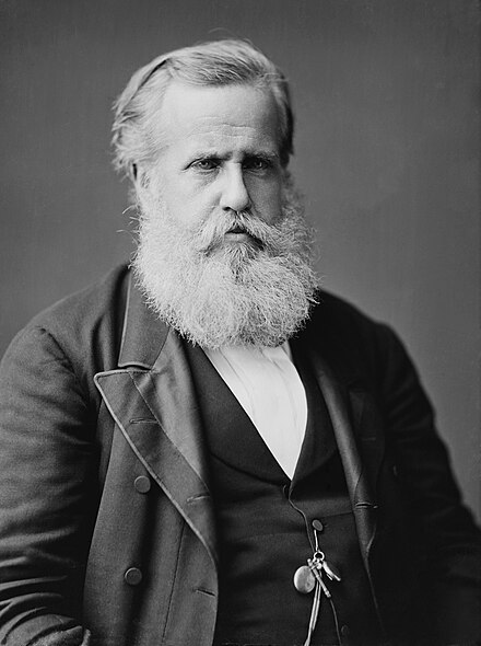 Photograph of Pedro II by Mathew Brady, c. 1876