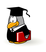 Penguin student by mimooh.svg