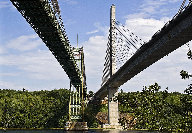 File:Penobscot Narrows Bridge and Waldo-Hancock Bridge.jpg