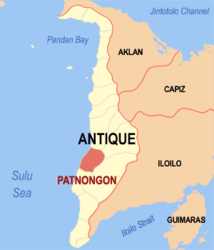Patnongon - Carte