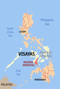 Negros Oriental - Localisation