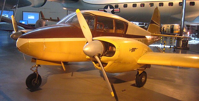 PA-23 Apache in National Air and Space Museum