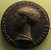 Pisanello, deuxième médaille de leonello d'este, monaco.JPG