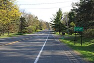 Plymouth Road Facing East in Frains Lake Michigan.JPG