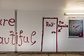 English: Graffiti at the underpass Deutsch: Graffiti in der Unterführung