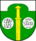 Coat of arms of the municipality of Pöschendorf