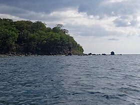 La pointe Batterie en avril 2024.