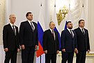 President Vladimir Putin with Russian-installed leaders of the four regions 2.jpg