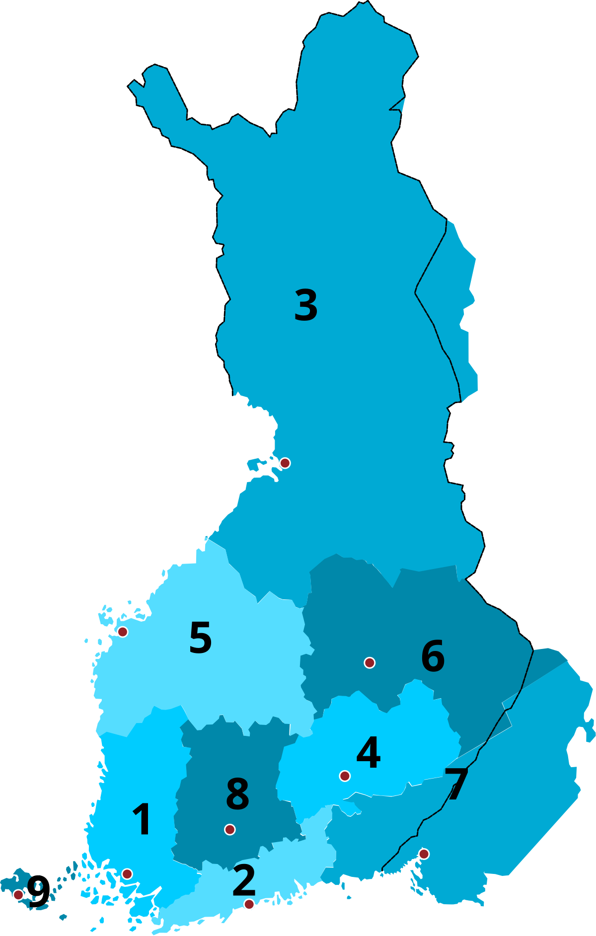 File:Provinces of Finland 1918  - Wikimedia Commons