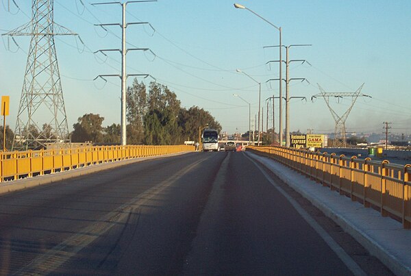 Bridge over the Colorado River in Sonora