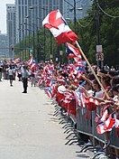 The Puerto Rican Day Parade in Paseo Boricua. Puerto Rican Day Parade, Paseo Boricua.jpg