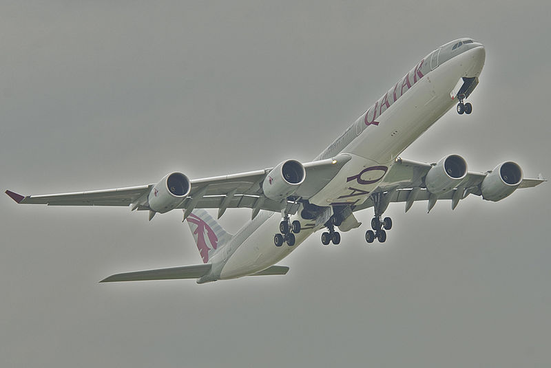 File:Qatar Airways Airbus A340-600; A7-AGC@LHR;18.05.2012 652ka (7262629674).jpg