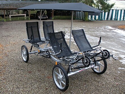 4 seater bike