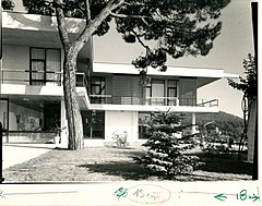 Rıza Derviş House is considered an experimental project in rationalism, a trend that became popular after World War II