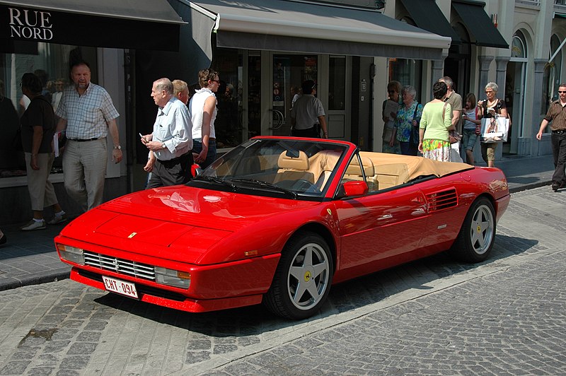 File:Red Ferrari Mondial Cabrio.jpg
