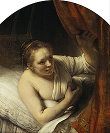 Rembrandt (Rembrandt van Rijn) - A Woman in Bed - Google Art Project.jpg