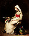 "Ribot_Theodule_A_Girl_Arranging_A_Vase_Of_Flowers-1.jpg" by User:Svencb