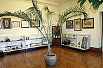 Vista interior de las exhibiciones en el Museo Regimental de Queen's Own Rifles of Canada