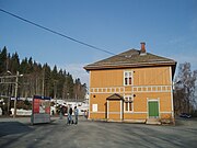 Roa stasjon på Gjøvikbana og (tidlegare) Bergensbana