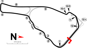 Road Atlanta Track map.svg