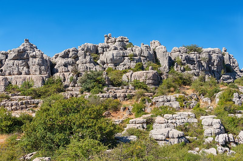 File:Rocks El Torcal de Antequera karst Andalusia Spain.jpg