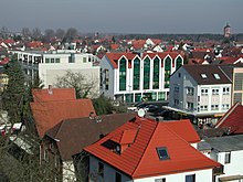 View of Jugesheim with watertower Rodgau Juegesheim.jpg