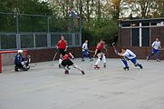 Rolhockeywedstrijd te Den Haag.JPG