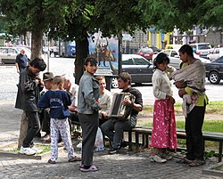 Romani in Lviv (2007) Romani people Lviv Ukraine.jpg