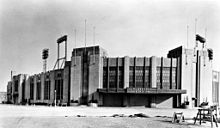 Roosevelt Stadium entrance circa 1940