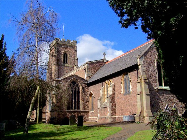 The 14th-century Anglican parish church of St Mary and St John