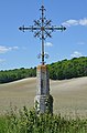 * Nomination Wayside wrought iron cross, near road D 16, Rougnac, Charente, France. --JLPC 16:30, 19 May 2014 (UTC) * Promotion  Support Good quality --Halavar 16:43, 19 May 2014 (UTC)