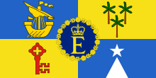 Royal Standard of Mauritius (1972–1992).svg